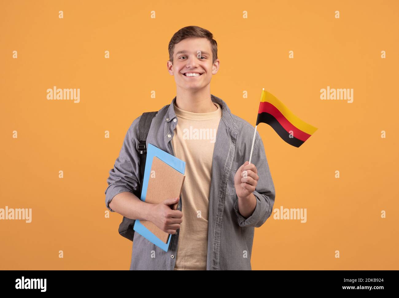 Moderne Bildung, Sprachenlernen und Wissensaustausch Stockfoto