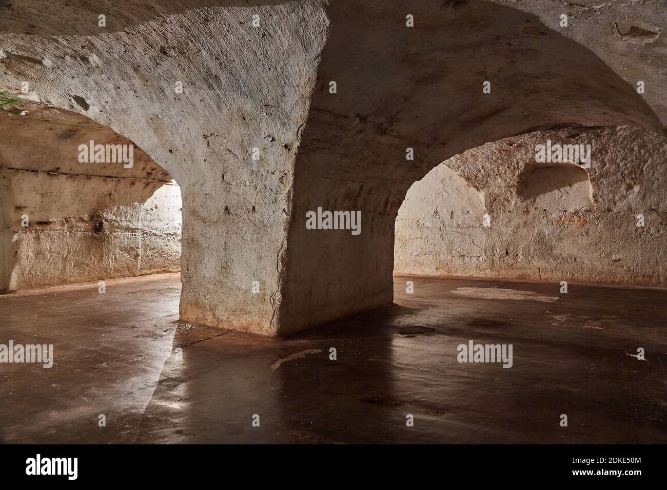 Alte Gruben Tunnels Stockfoto