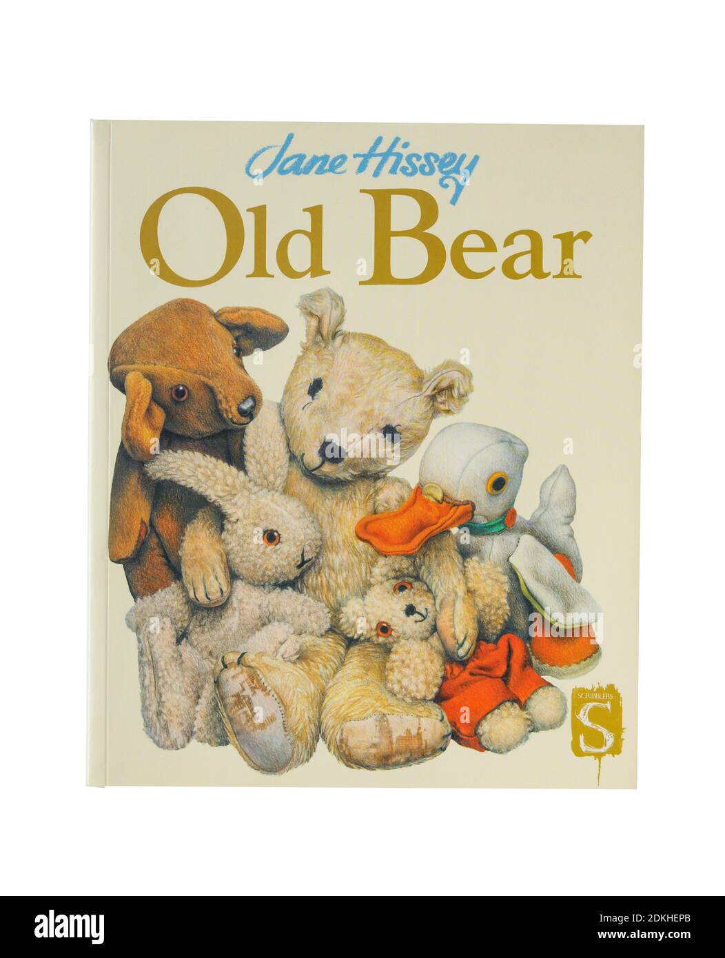 Old Bear Buch von Jane Hissey, Greater London, England, Vereinigtes Königreich Stockfoto