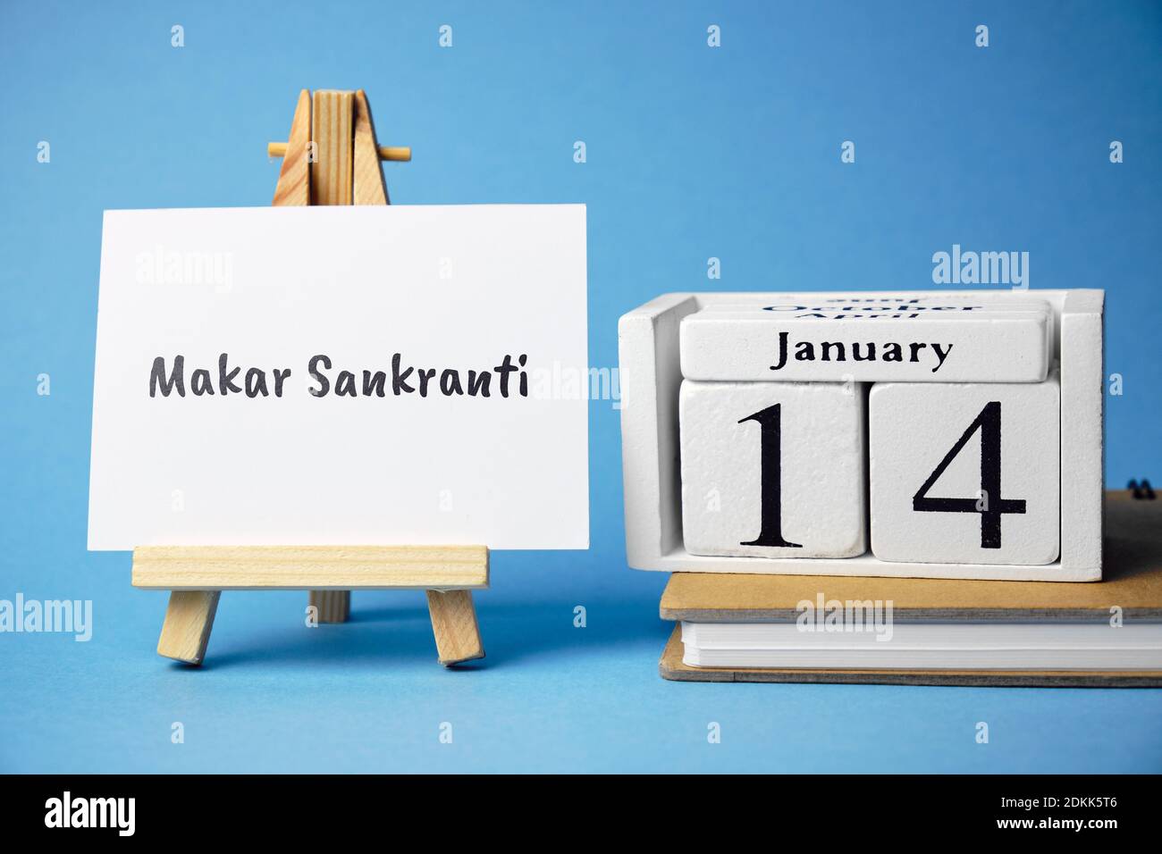 Makar Sankranti hinduistischer Feiertag, der der Sonnengottheit Surye gewidmet ist. Stockfoto