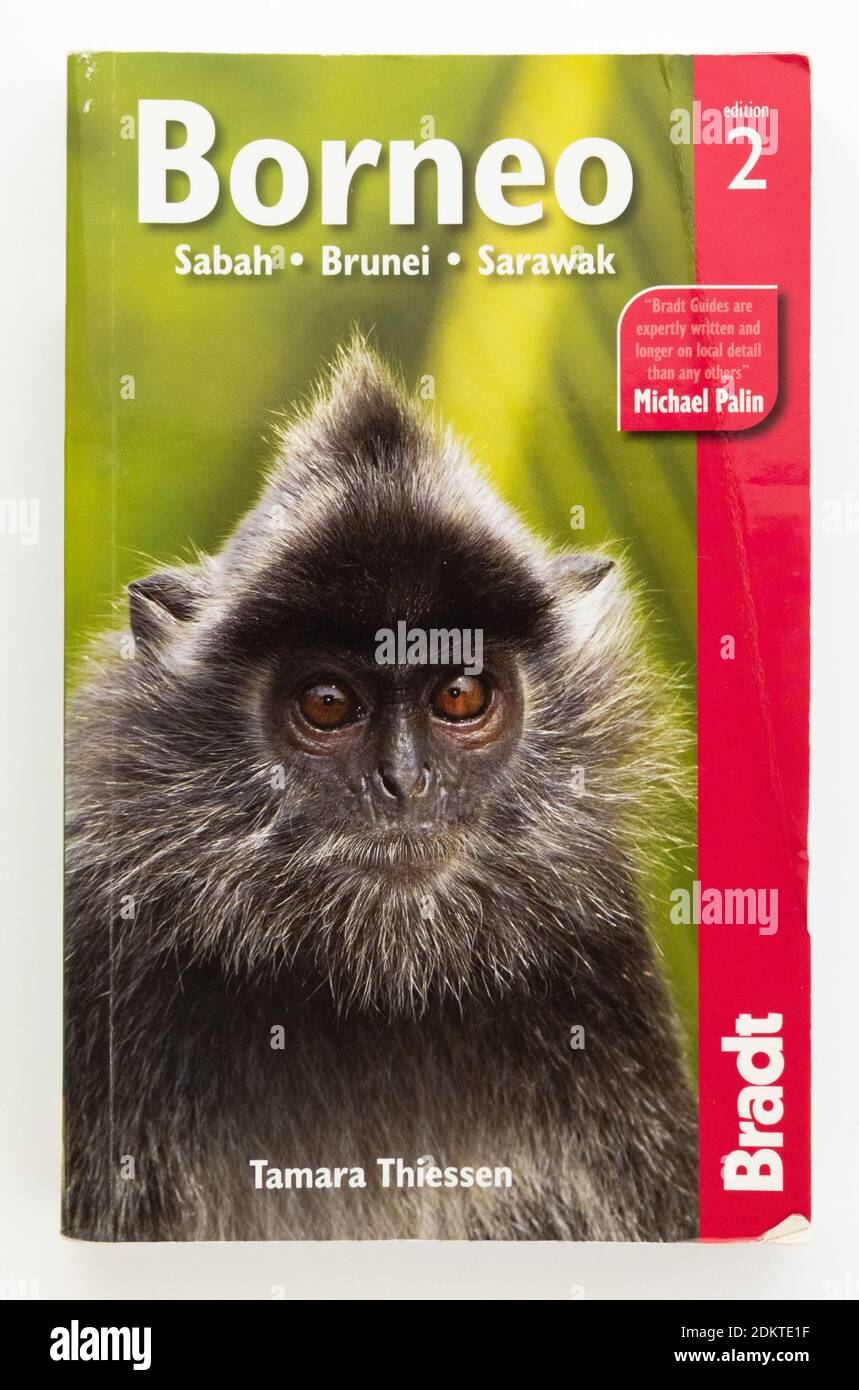 Bradt Borneo Reiseführer Stockfoto