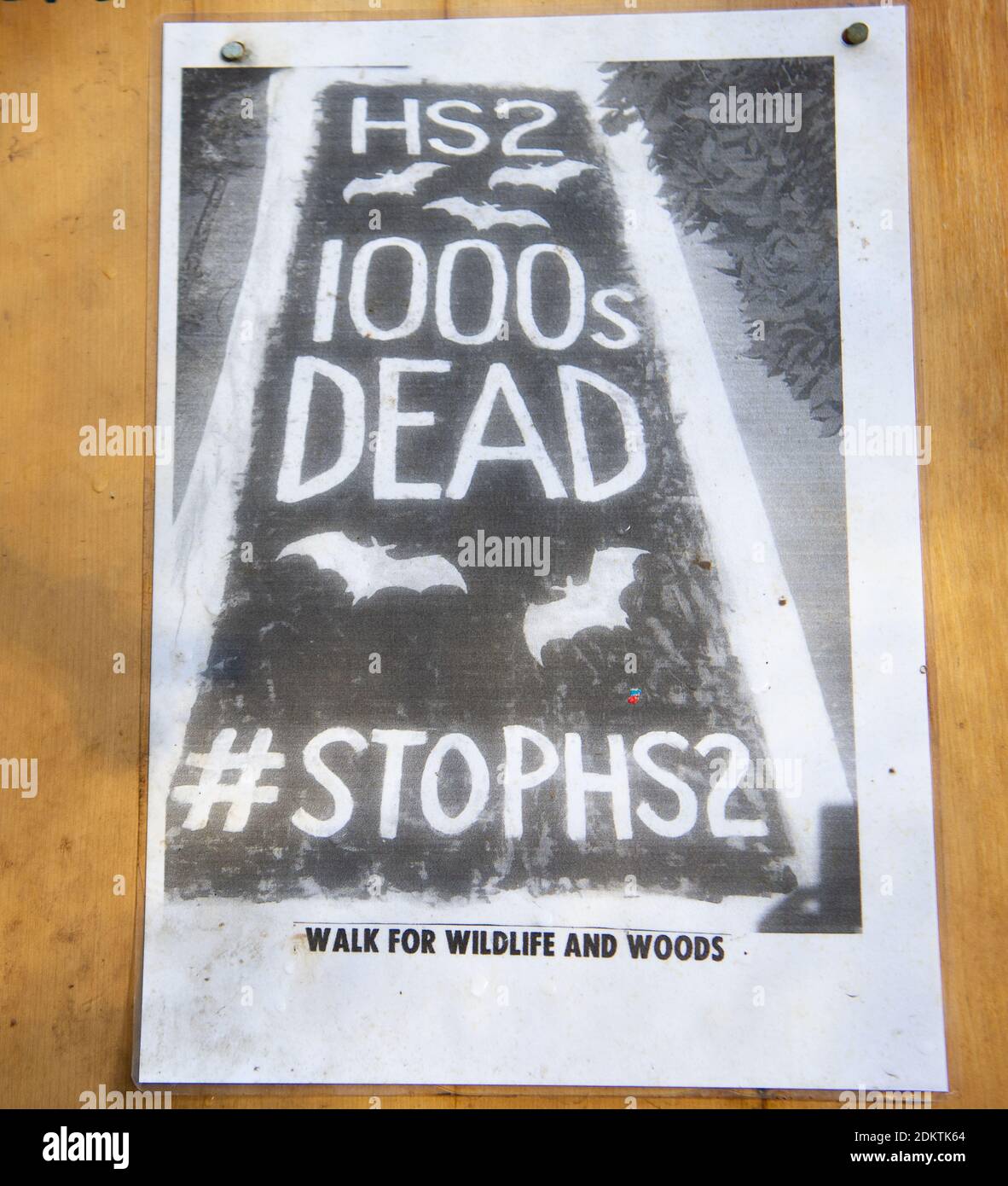 Wendover, Buckinghamshire, Großbritannien. Dezember 2020. Stop HS2-Aktivisten sind in ihrem Wendover Active Resistance Camp damit beschäftigt, sich für den Winter vorzubereiten und weitere Baumhäuser zu bauen. Ihr Camp liegt auf der direkten Strecke der HS2 High Speed Rail Verbindung von London nach Birmingham. Die im Camp lebenden Aktivisten sind ein Kollektiv autonomer Individuen mit dem Ziel, die Umwelt und die Tierwelt zu schützen. Die umstrittene und über Budget HS2 Bahnverbindung bringt 693 Wildtiergebiete, 33 SSSIs und 108 alte Waldgebiete in Gefahr. Quelle: Maureen McLean/Alamy Stockfoto