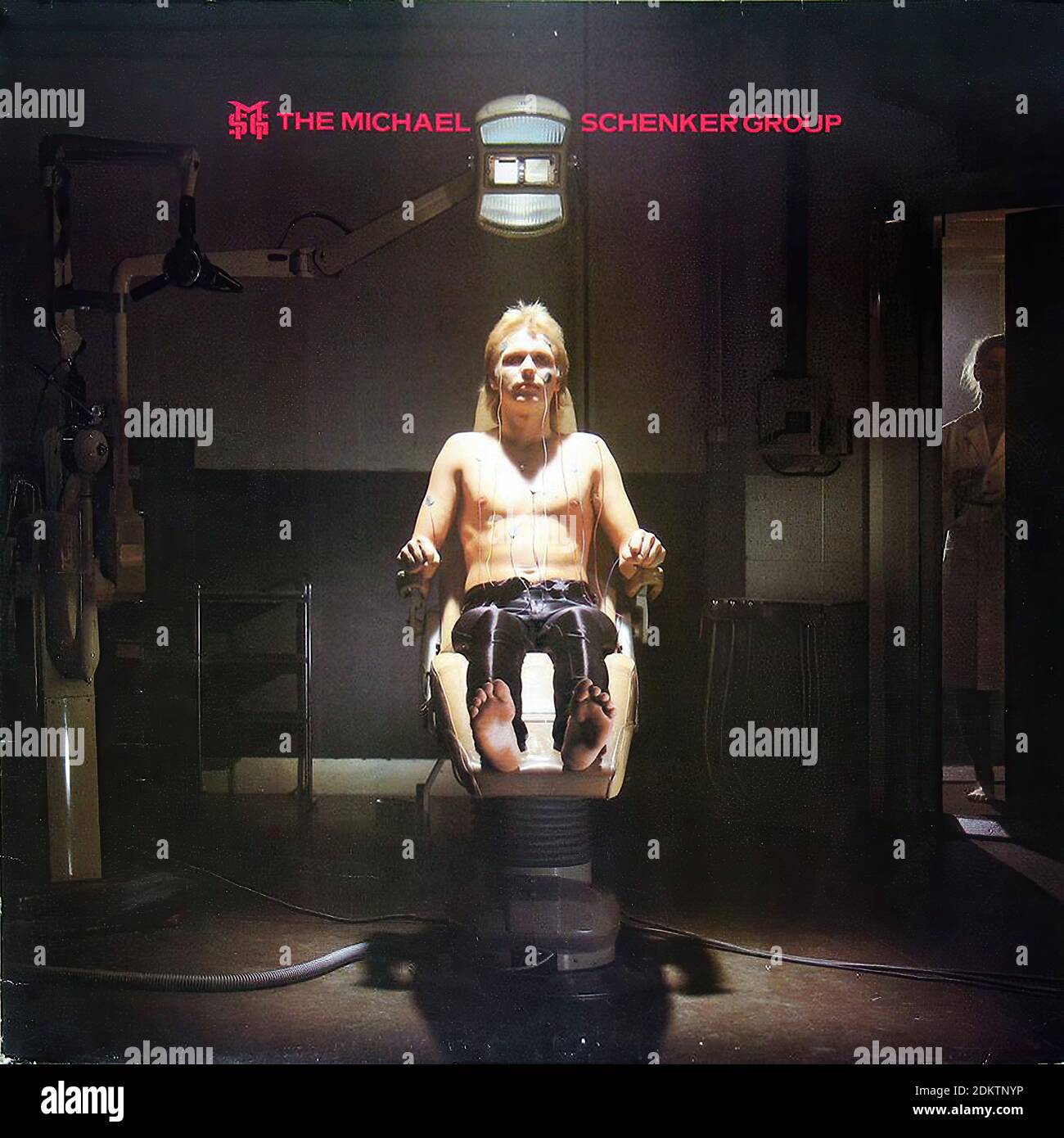 MICHAEL SCHENKER GRUPPE S T SELF TITLED 12  LP - VINTAGE Schallplattencover Aus Vinyl Stockfoto