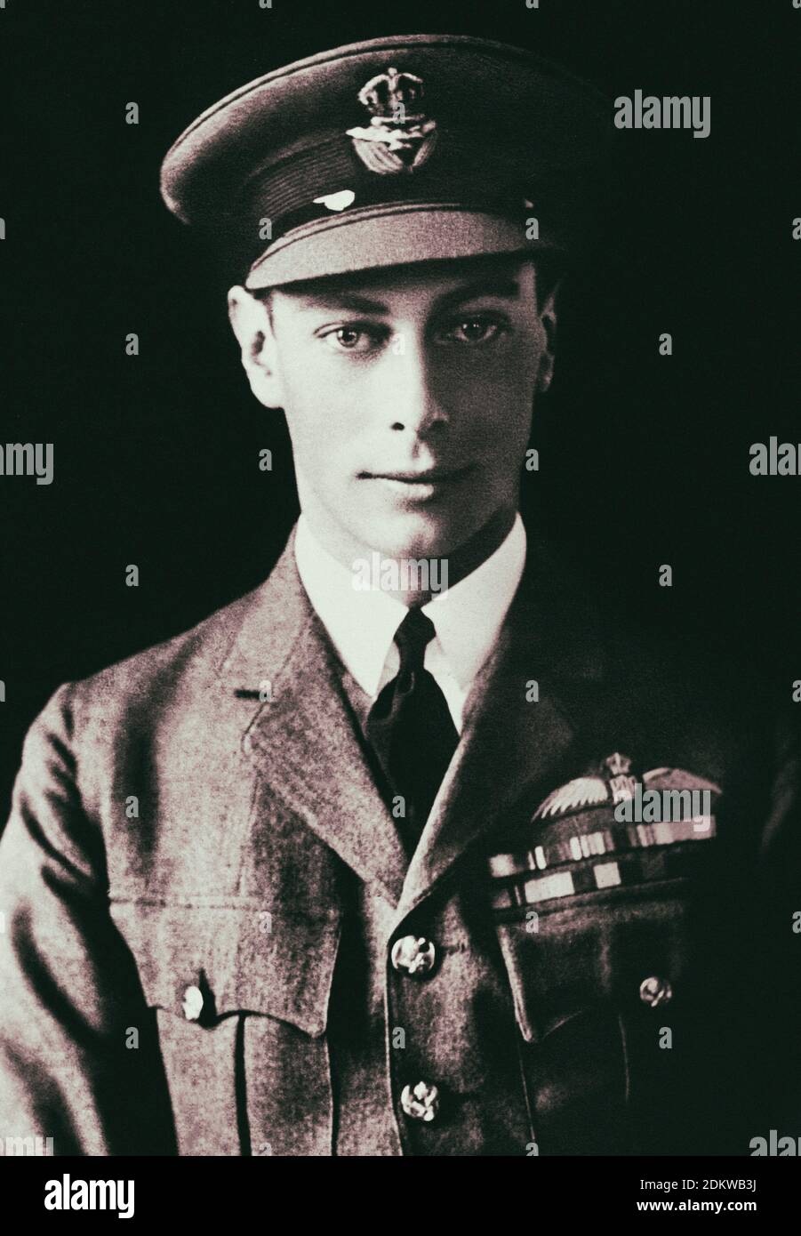George VI. (Albert Frederick Arthur George; 1895 – 1952) war ab dem 11. Dezember König des Vereinigten Königreichs und der Dominions des Britischen Commonwealth Stockfoto