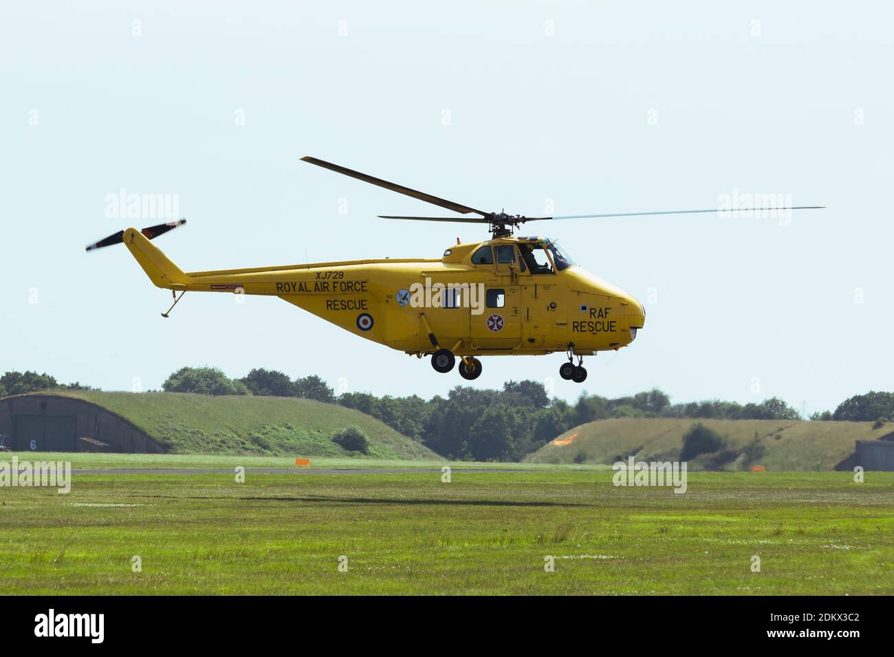 Westland Wirbelwind Hubschrauber HAR10 eine britische Lizenz-gebaute Version der US Sikorsky S-55/H-19 C Stockfoto