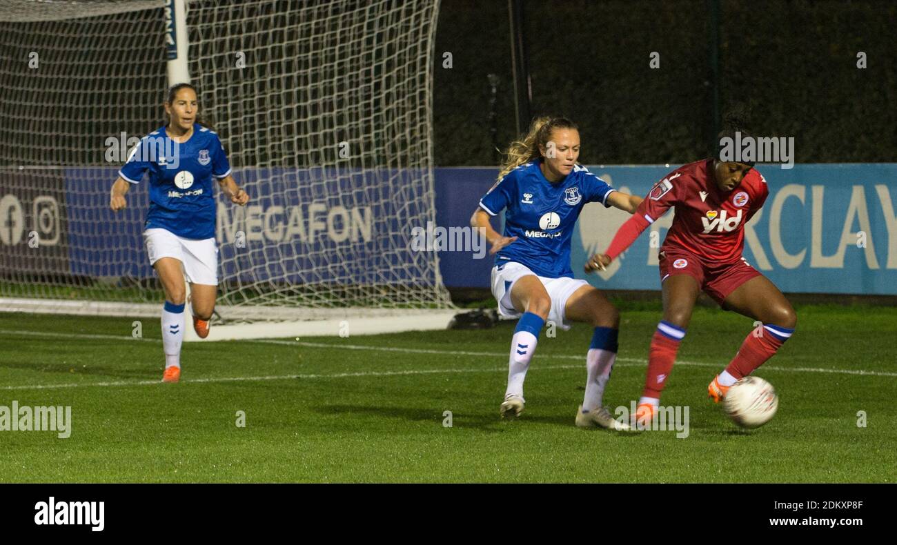 Damen vs Reading Frauen FA WSL Fußballspiel, Walton Hall Park Stadium, Liverpool. 14.11.20 mit: Atmosphäre, Aussicht wo: Liverpool, Großbritannien Wann: 15 Nov 2020 Kredit: WENN.com Stockfoto