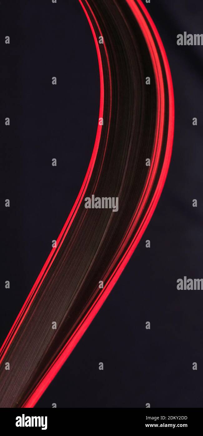 Harakeke oder Neuseeland Flachs (Phormium Tenax und Phormium cookianum) Detail in floral Arrangement von Tomasi Boselawa von Tiare Floral Design, Tacoma WA Stockfoto