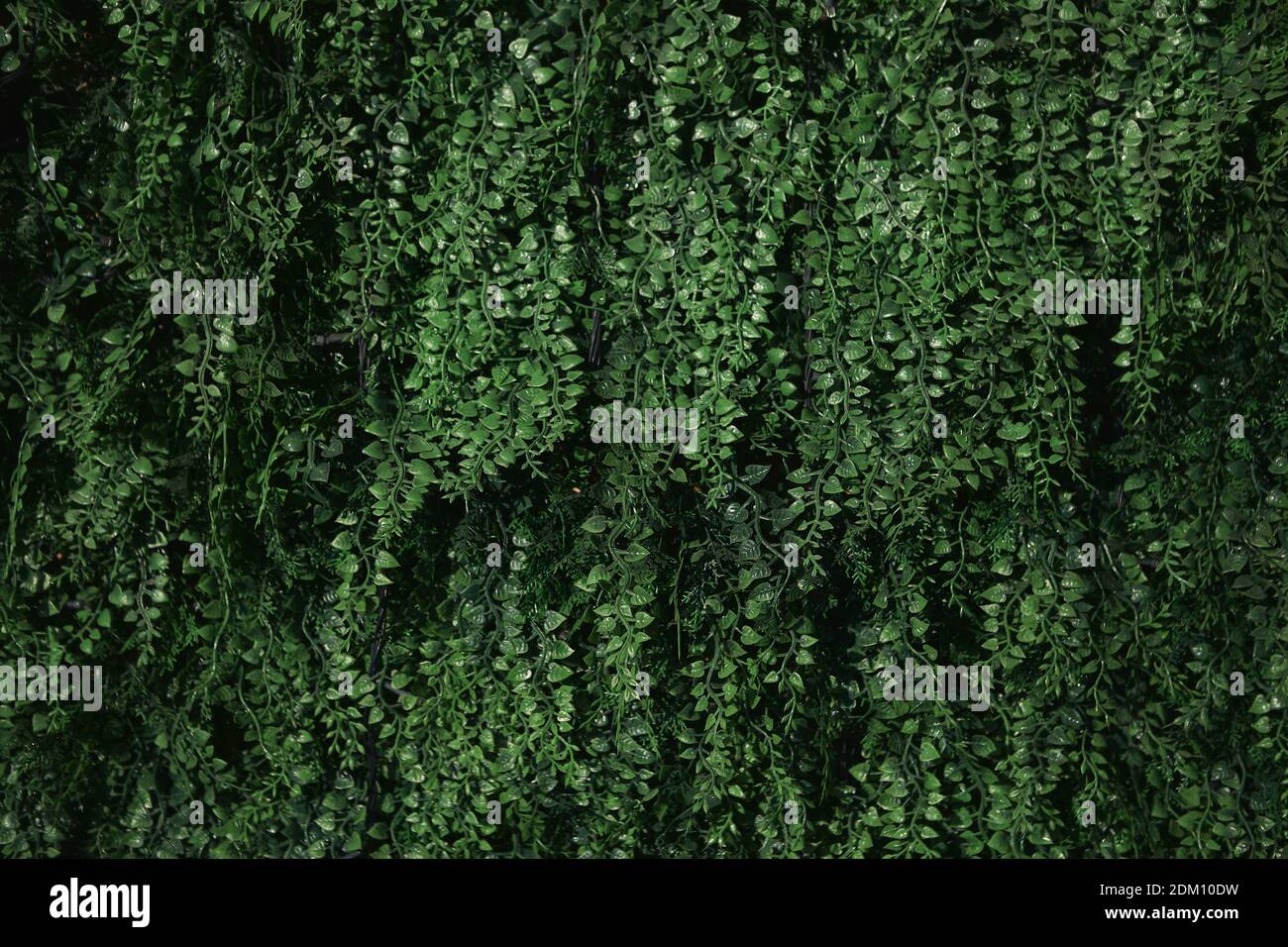 Synthetischer Kunststoff grünes Gras Stockfoto