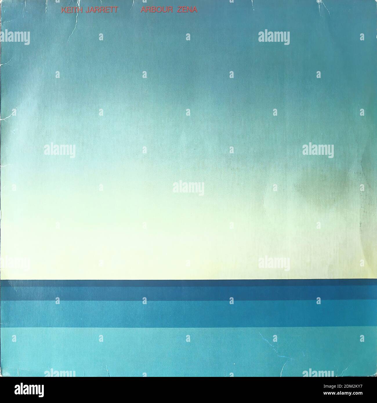 Keith Jarrett, Jan Garbarek, Charlie Haden, RSO Stuttgart String Orch., Mladen Gutesha - Arbour Zena, ECM 1070, 1976 - Vintage Vinyl Album Cover Stockfoto