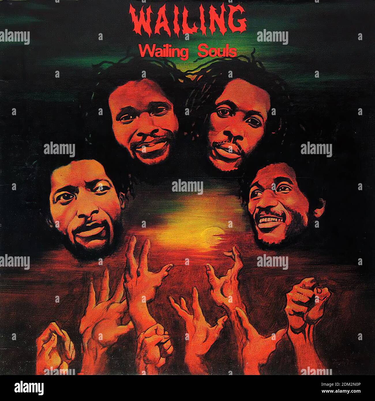 Klageling - Vintage Vinyl Schallplattencover Stockfoto