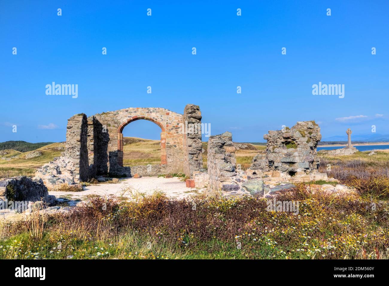 Ynys Llanddwyn, Anglesey, Wales, Vereinigtes Königreich Stockfoto