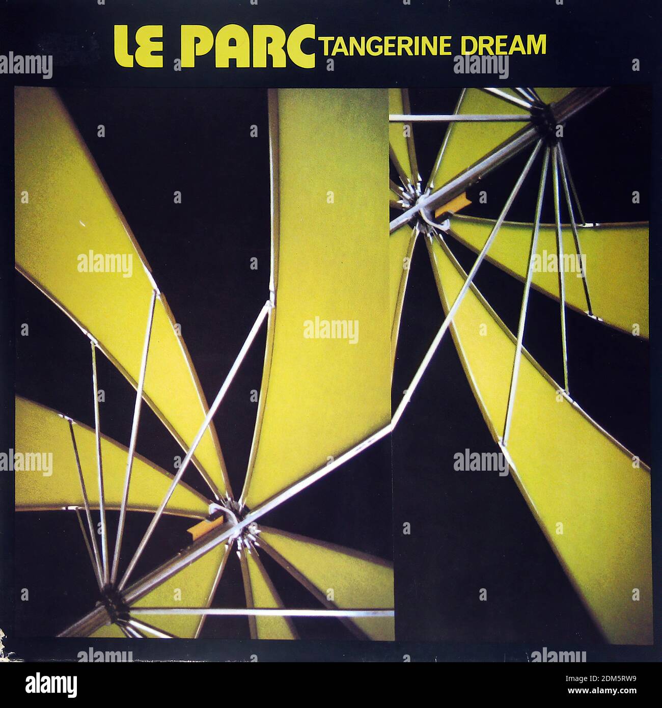 Tangerine Dream Le Parc Krautrock DMM audiophile - Vintage Vinyl Titelbild Stockfoto