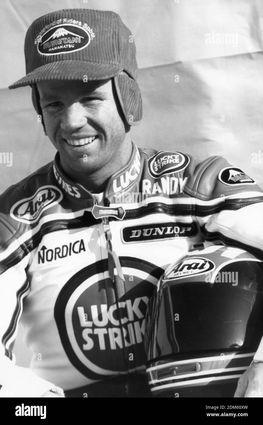 Randy Mamola (USA) Suzuki Lucky Strike Stockfoto