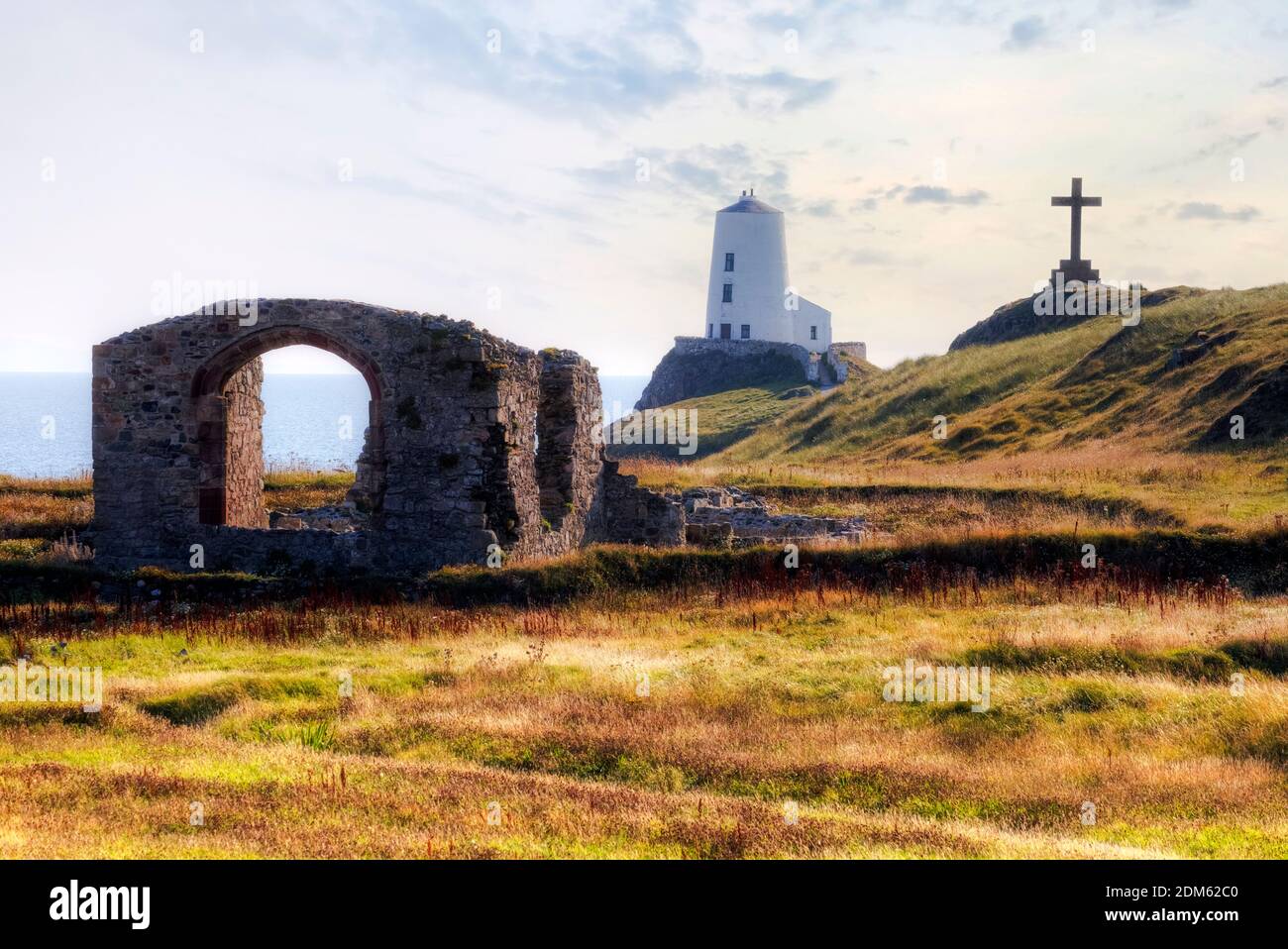 Ynys Llanddwyn, Anglesey, Wales, Vereinigtes Königreich Stockfoto