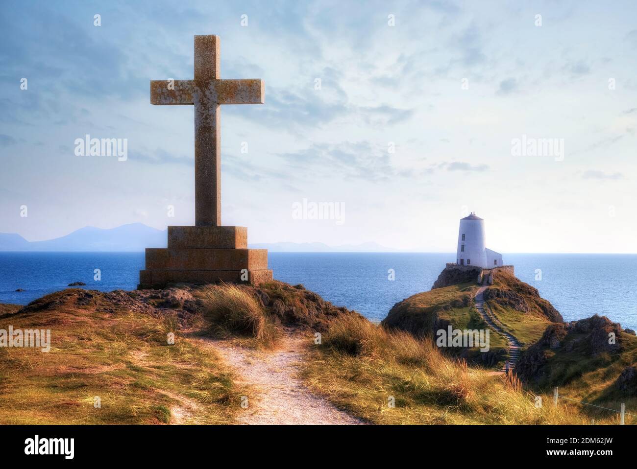 Ynys Llanddwyn, Anglesey, Wales, Vereinigtes Königreich Stockfoto