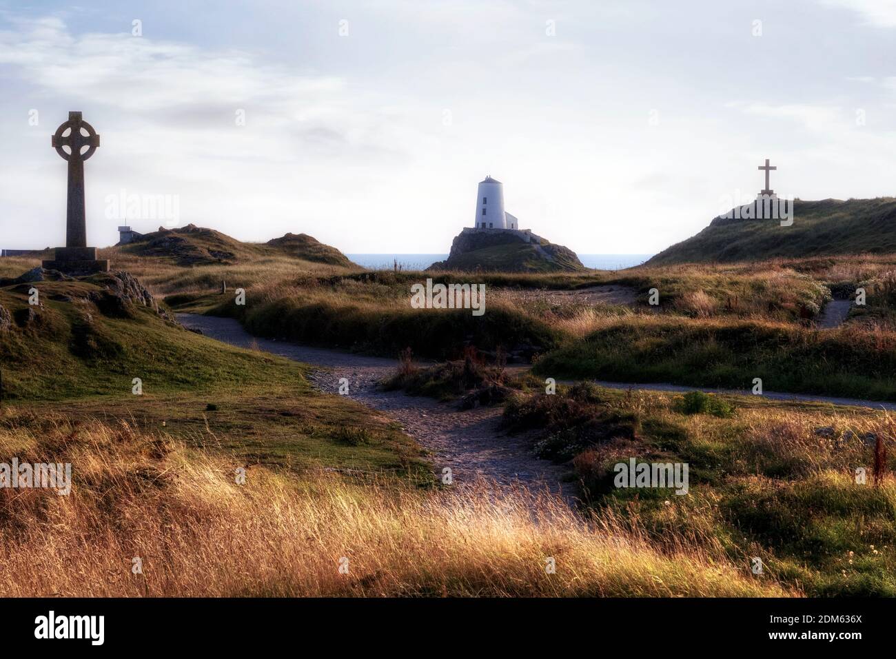 Ynys Llanddwyn, Anglesey, Wales, Vereinigtes Königreich Stockfoto