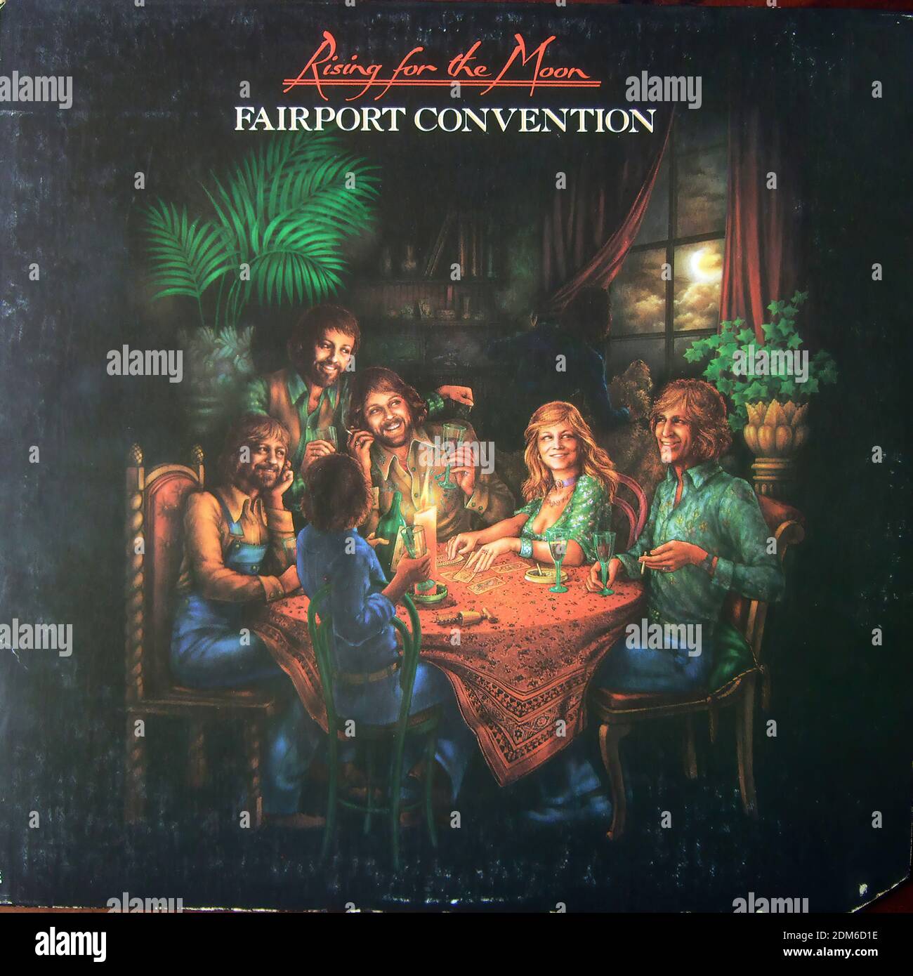 Fairport Convention - Rising for the Moon - Vintage Vinyl Albumcover Stockfoto