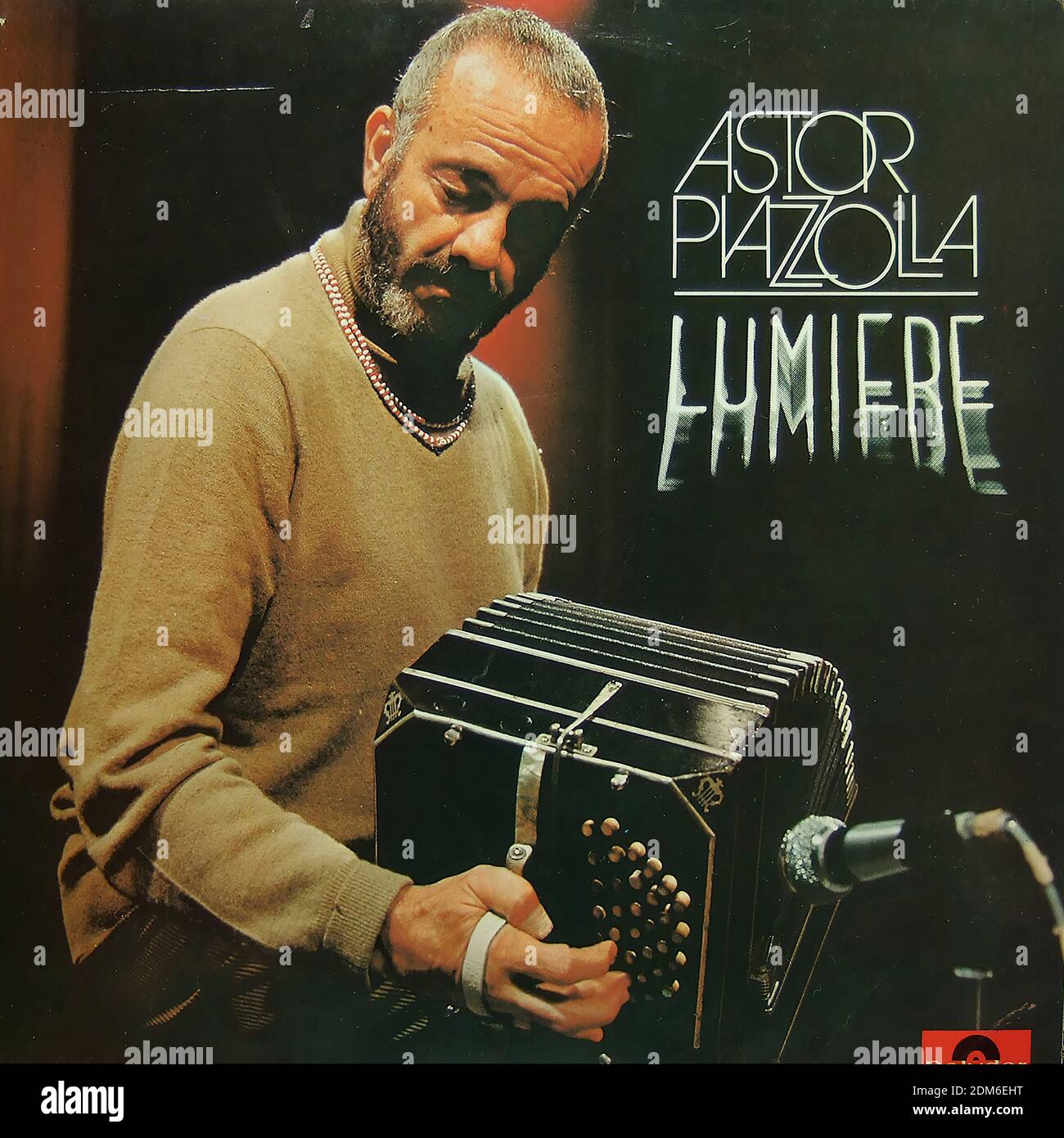 Astor Piazzolla - Lumiere - Vintage Vinyl Album Cover 4 Stockfoto