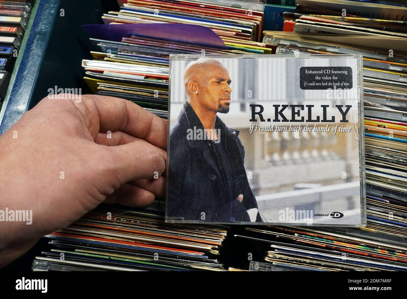 CD Single: R. Kelly - 'If I could turn Back the Hands of Time' Stockfoto