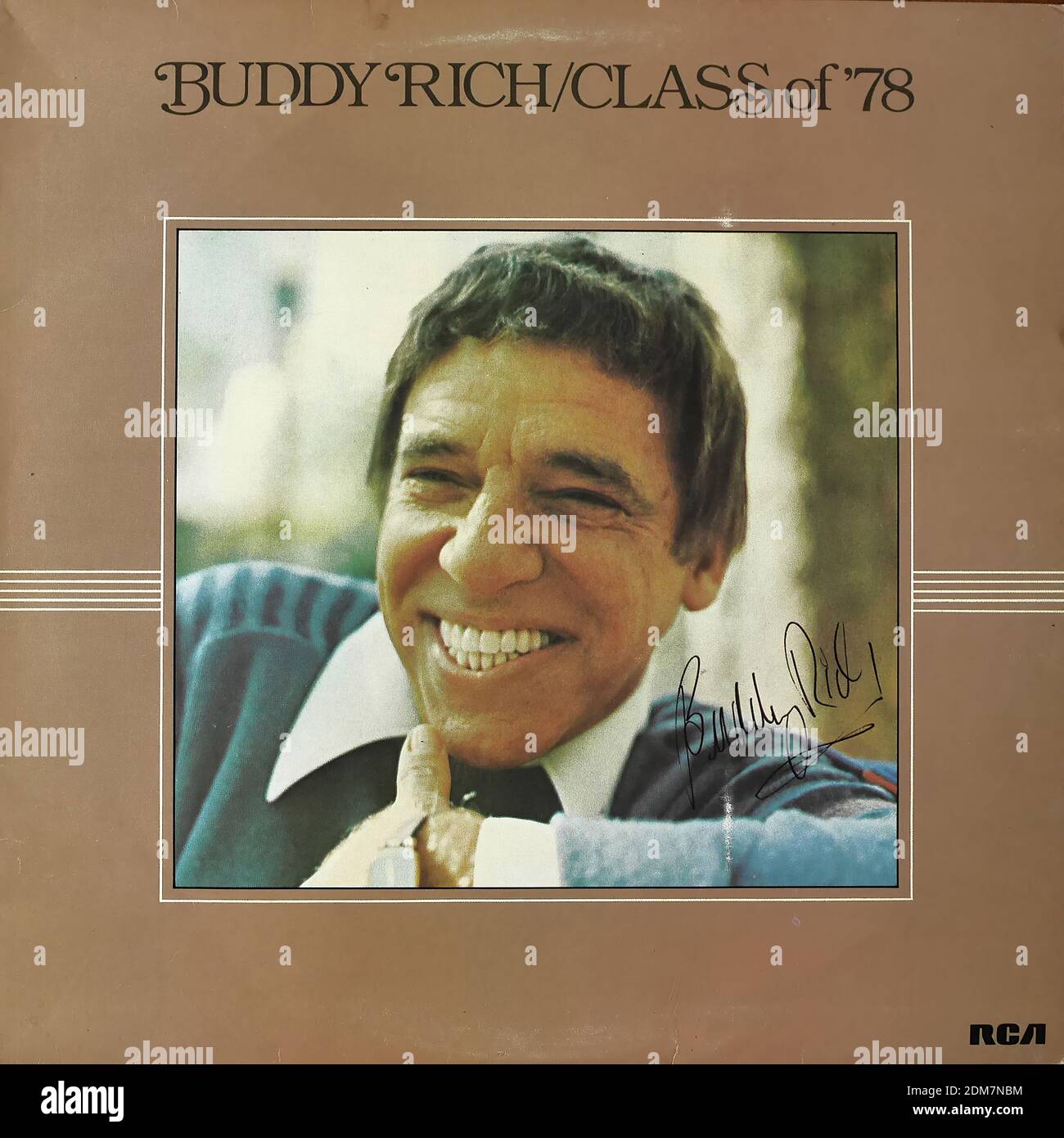 Buddy Rich - Class of '78, Gryphon RCA PL 25164, 1977 - Vintage Vinyl Album Cover Stockfoto