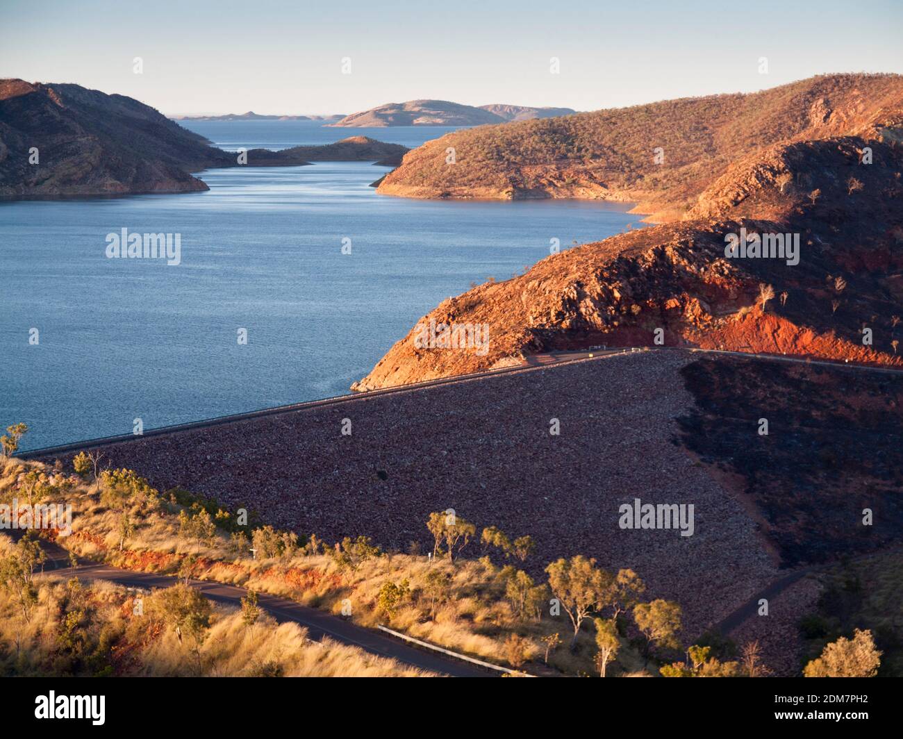 Ord River Dam und Lake Argyle, Kimberley, Westaustralien Stockfoto