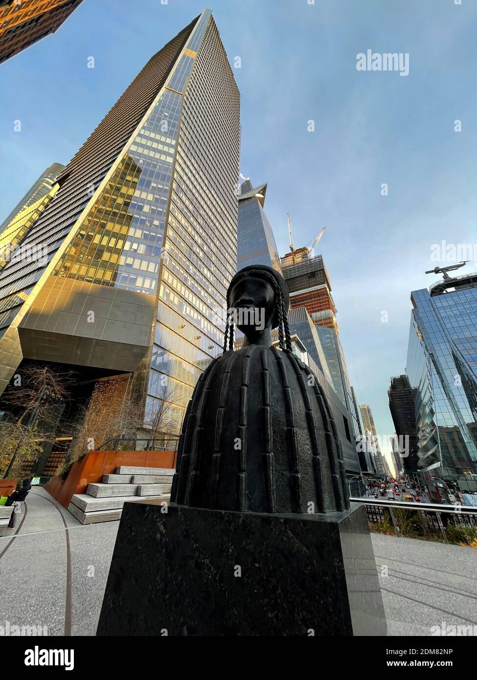 10 Hudson Yards auf der Westseite von Manhattan, New York City, USA Stockfoto