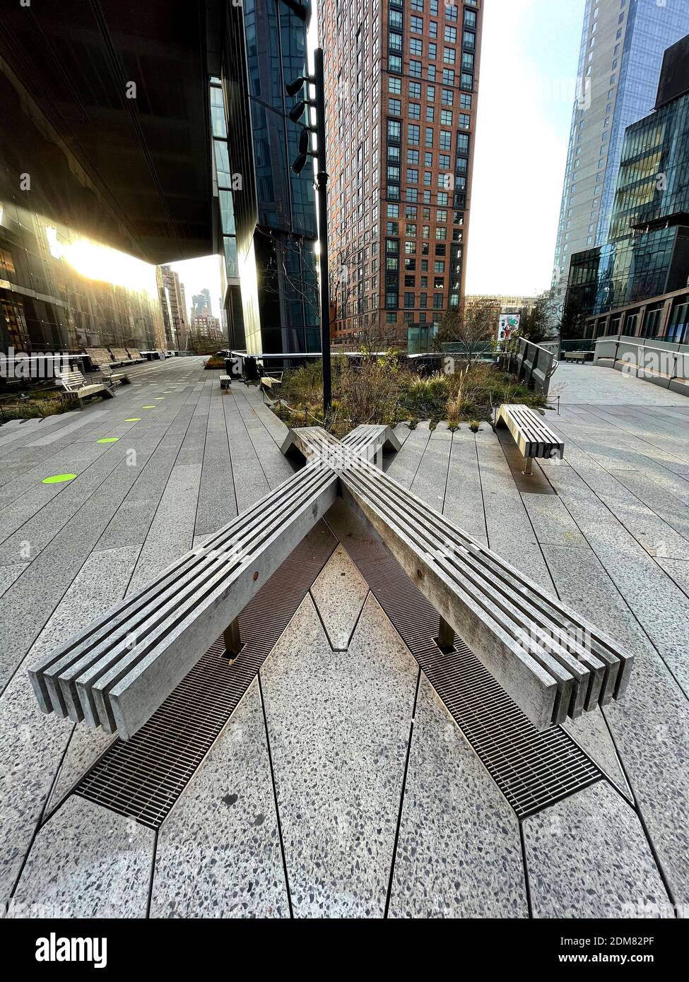 10 Hudson Yards auf der Westseite von Manhattan, New York City, USA Stockfoto