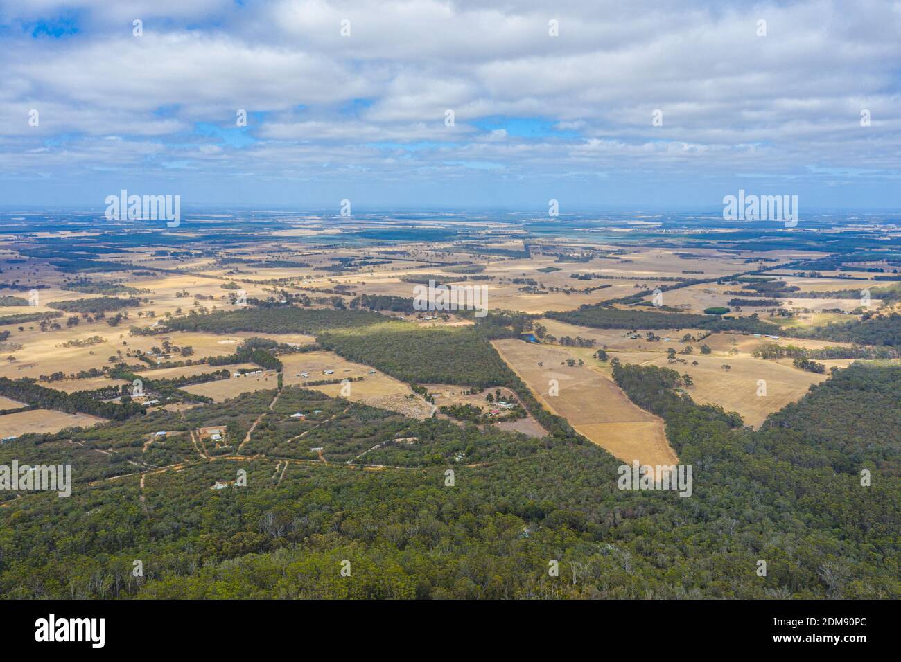 Ländliche Landschaft von Western Australia Stockfoto