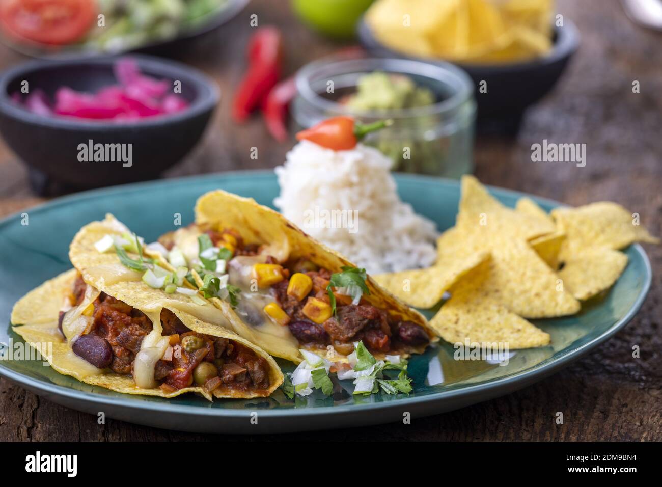 Tacos Stockfoto