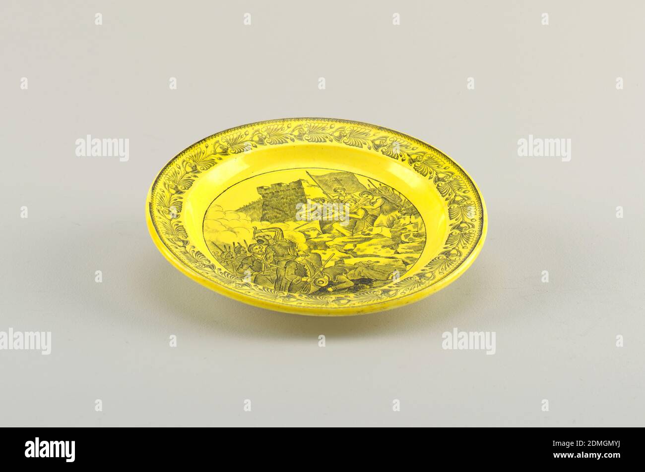Teller, 'Les Femmes', Frankreich, 18.–Mitte des 19. Jahrhunderts, Keramik, Dekorative Künste, Teller Stockfoto