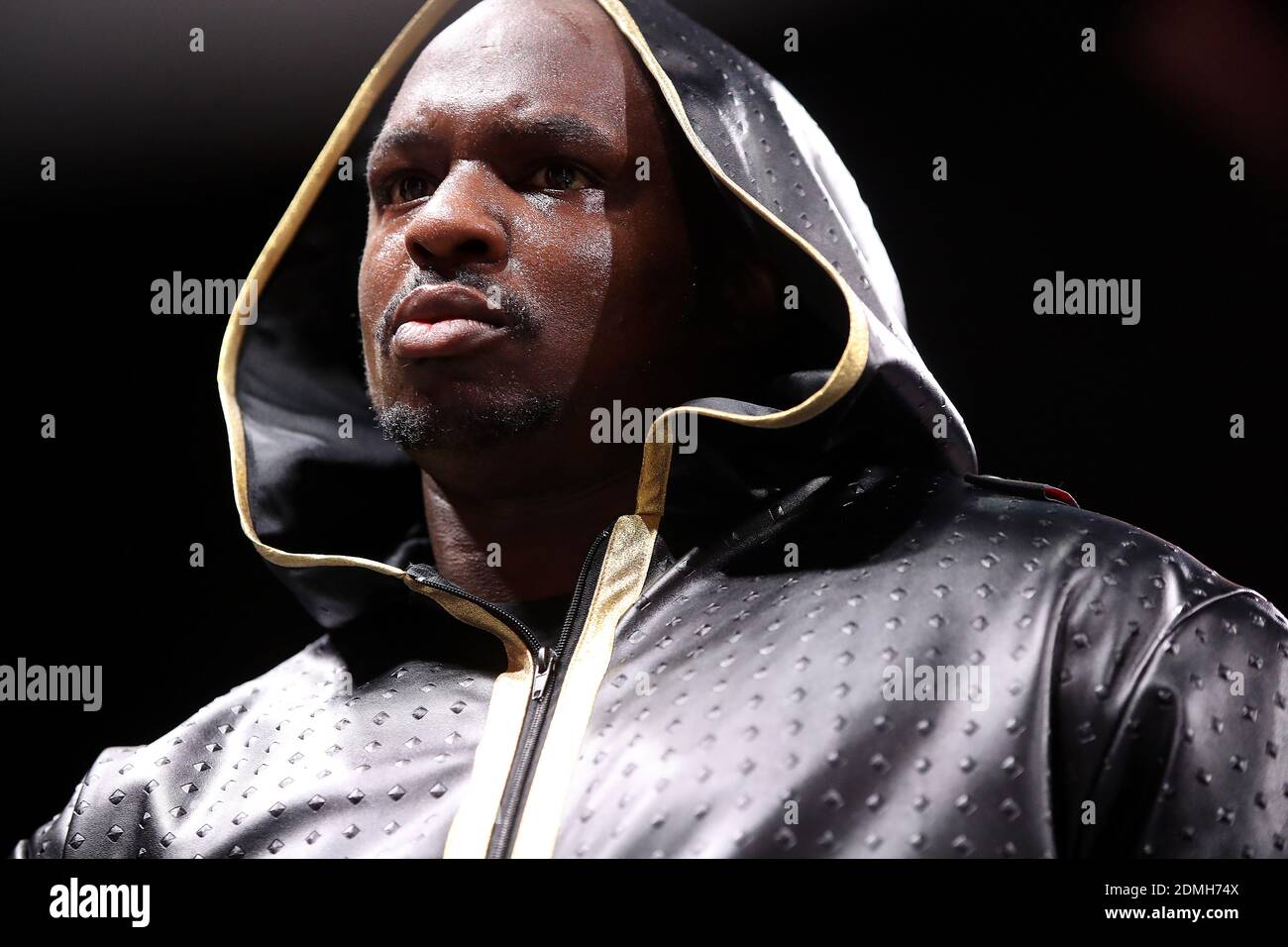 Datei Foto vom 07-12-2019 von Dillian Whyte. Stockfoto