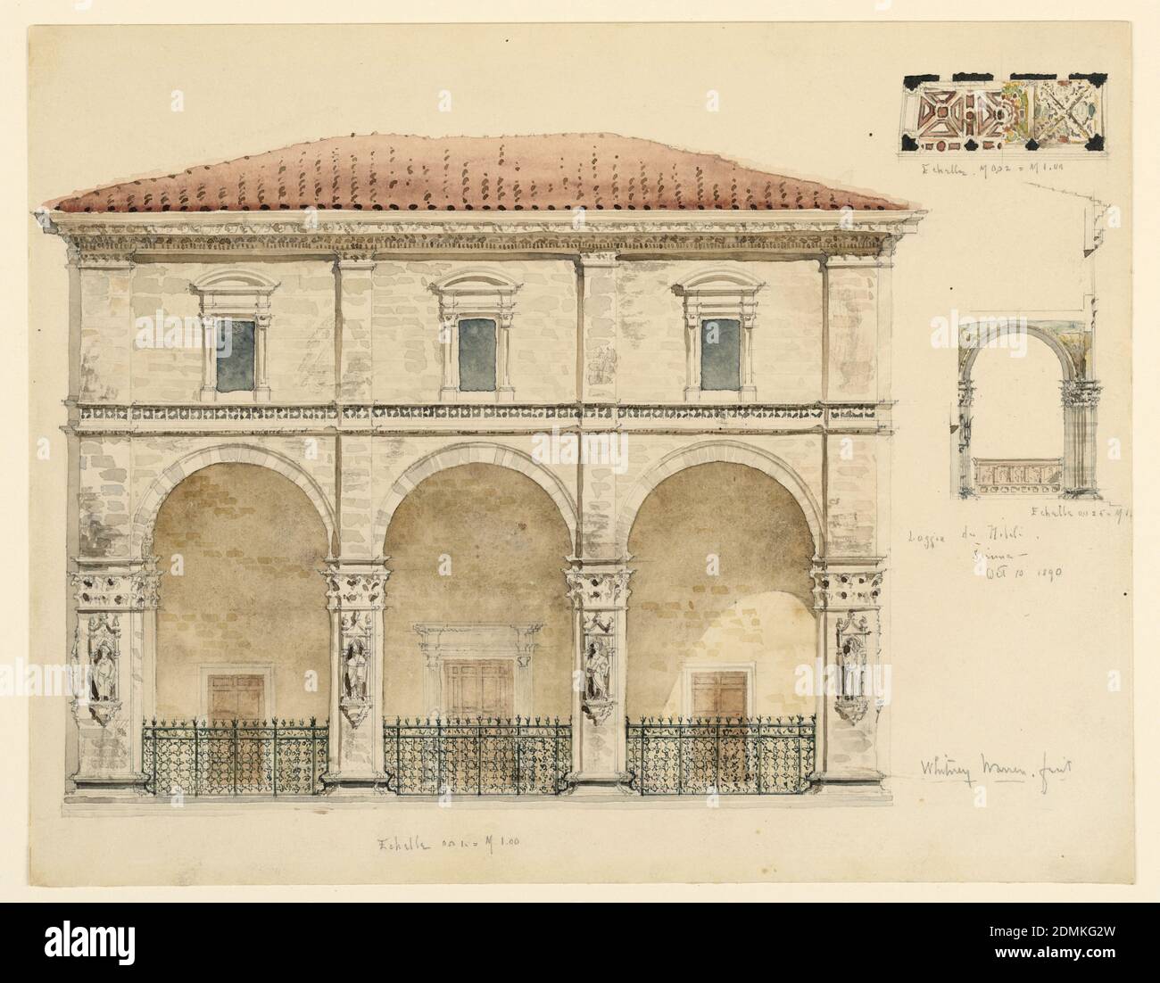 Loggia im obergeschoss Fotos und Bildmaterial in hoher Auflösung Alamy