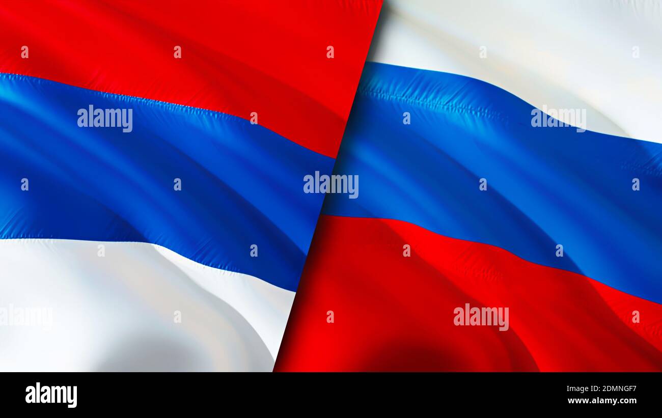 https://c8.alamy.com/compde/2dmngf7/serbien-und-russland-flaggen-3d-design-mit-wehenden-fahnen-serbien-russland-flagge-bild-tapete-serbien-vs-russland-bild-3d-rendering-serbien-russland-beziehungen-a-2dmngf7.jpg