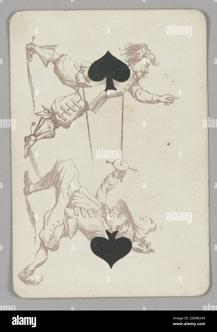 Two of Spades, E. Le Tellier, French, active late 19th century, B.P