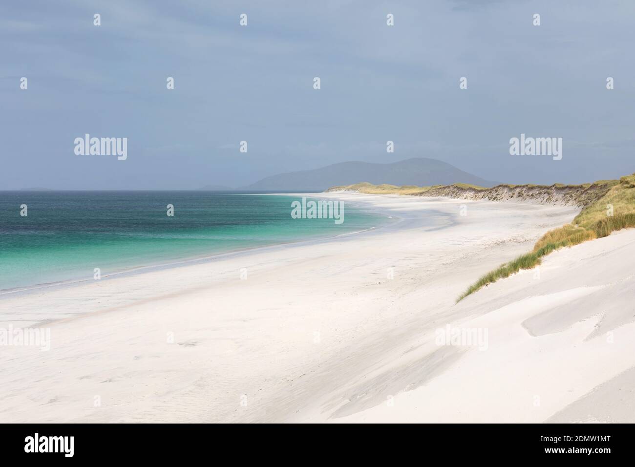 Berneray West Beach, Äußere Hebriden, Schottland Stockfoto