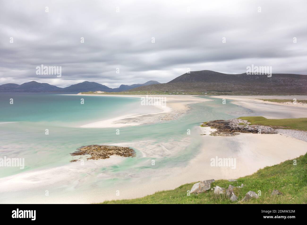 Seilebost Beach Insel Harris, Äußere Hebriden, Schottland Stockfoto