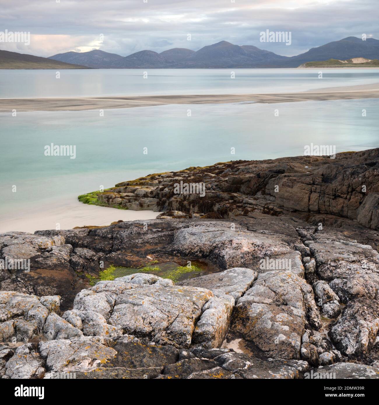 Seilebost Beach Insel Harris, Äußere Hebriden, Schottland Stockfoto