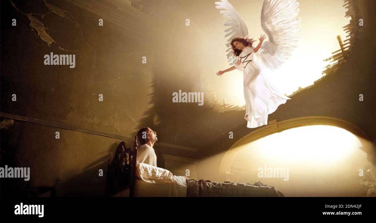 ANGELS IN AMERICA 2003 HBO Miniserien mit Justin Kirk und Emma Thompson Stockfoto