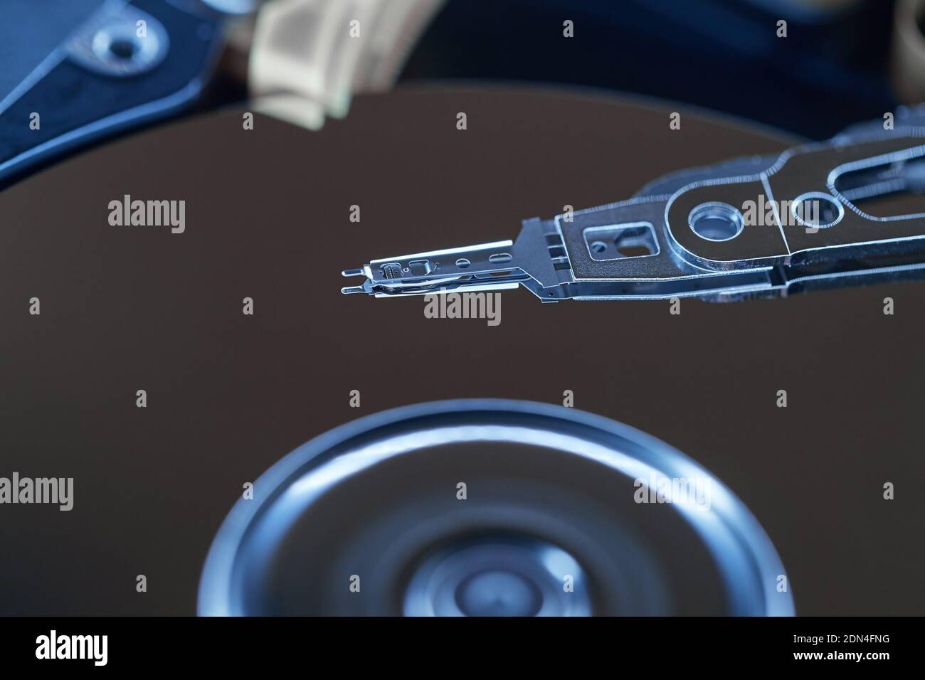 Öffnen Sie die Festplatte Stockfoto