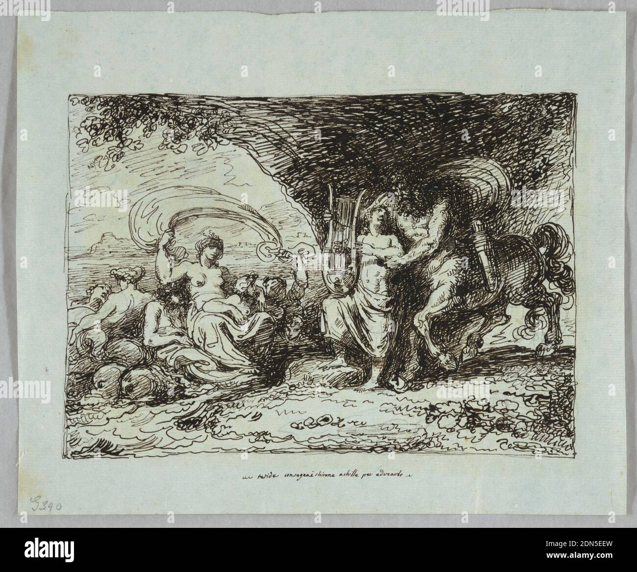 Chiron and lyre Fotos und Bildmaterial in hoher Auflösung Alamy