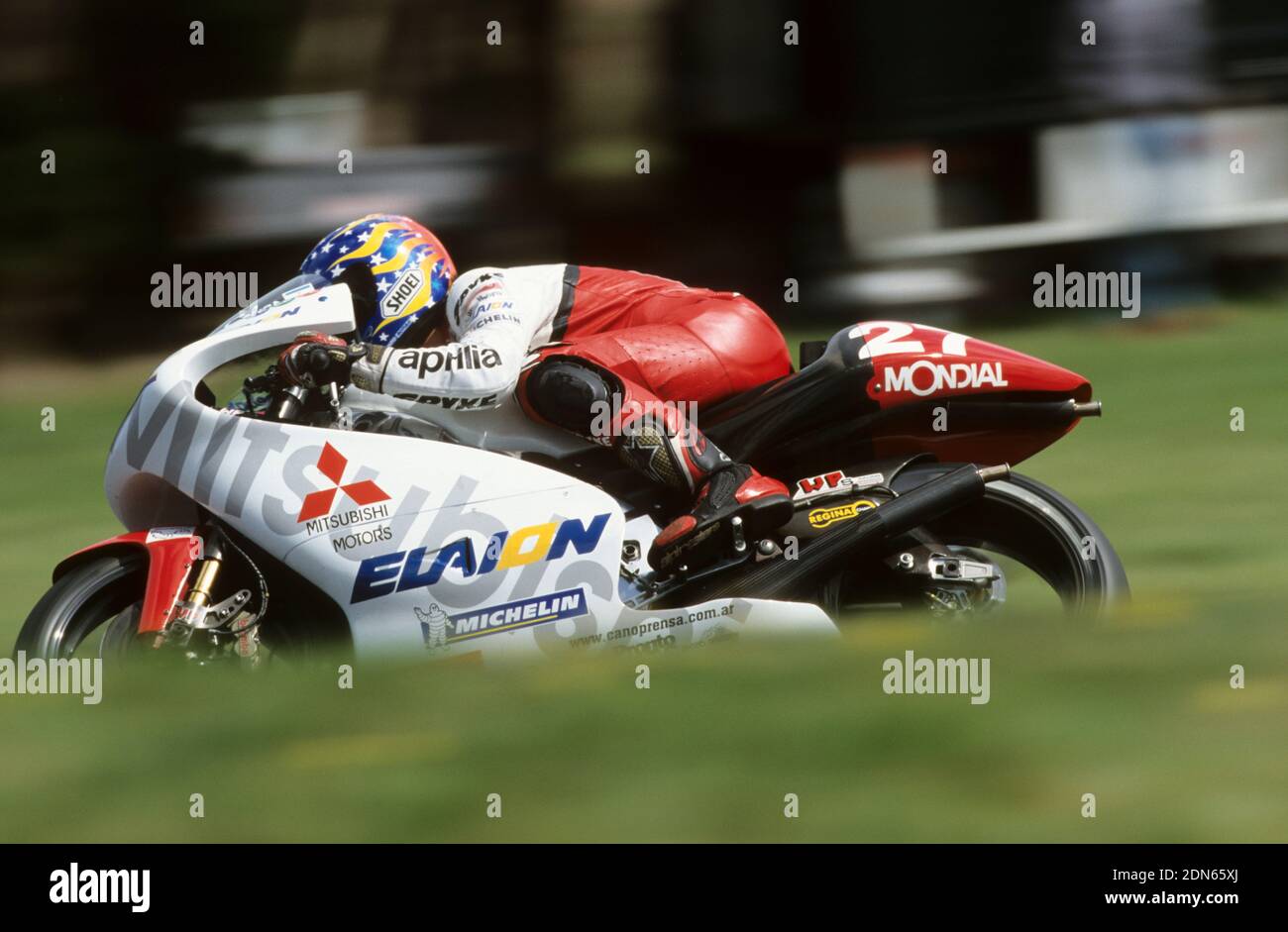 Sebastian Porto, (ARG), Aprilia 250, Australian GP 1998, Eastern Creek Stockfoto