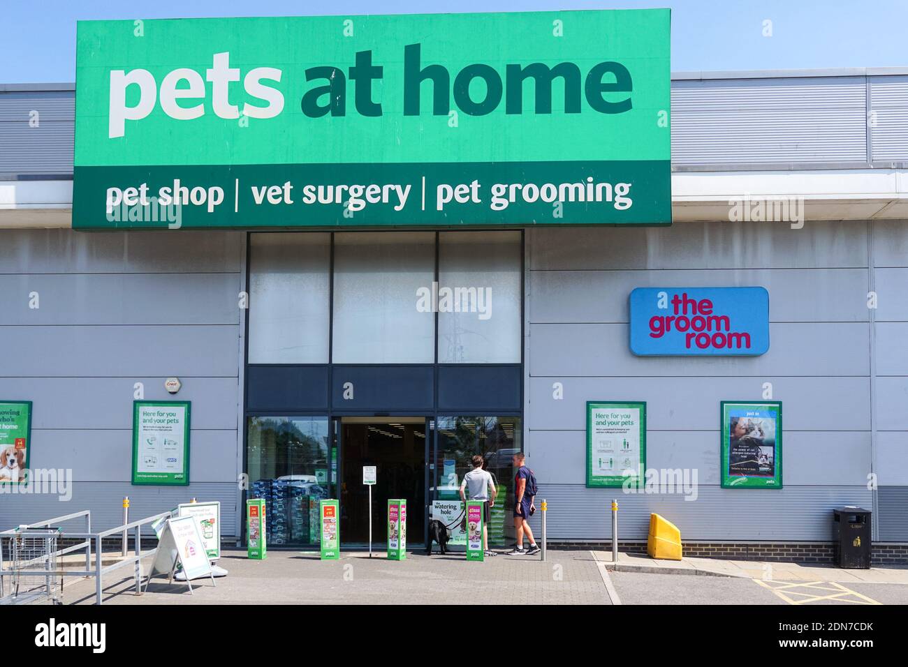 Pets at Home Store im Cork Tree Retail Park in Chingford, London England Vereinigtes Königreich Großbritannien Stockfoto