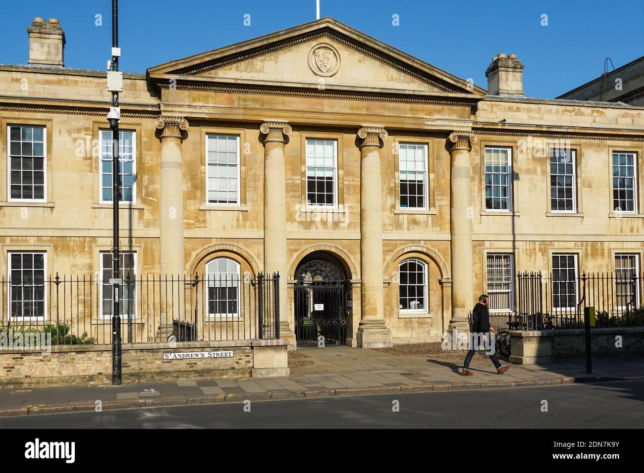 Emmanuel College, University of Cambridge, Cambridge Cambridgeshire England Vereinigtes Königreich Großbritannien Stockfoto
