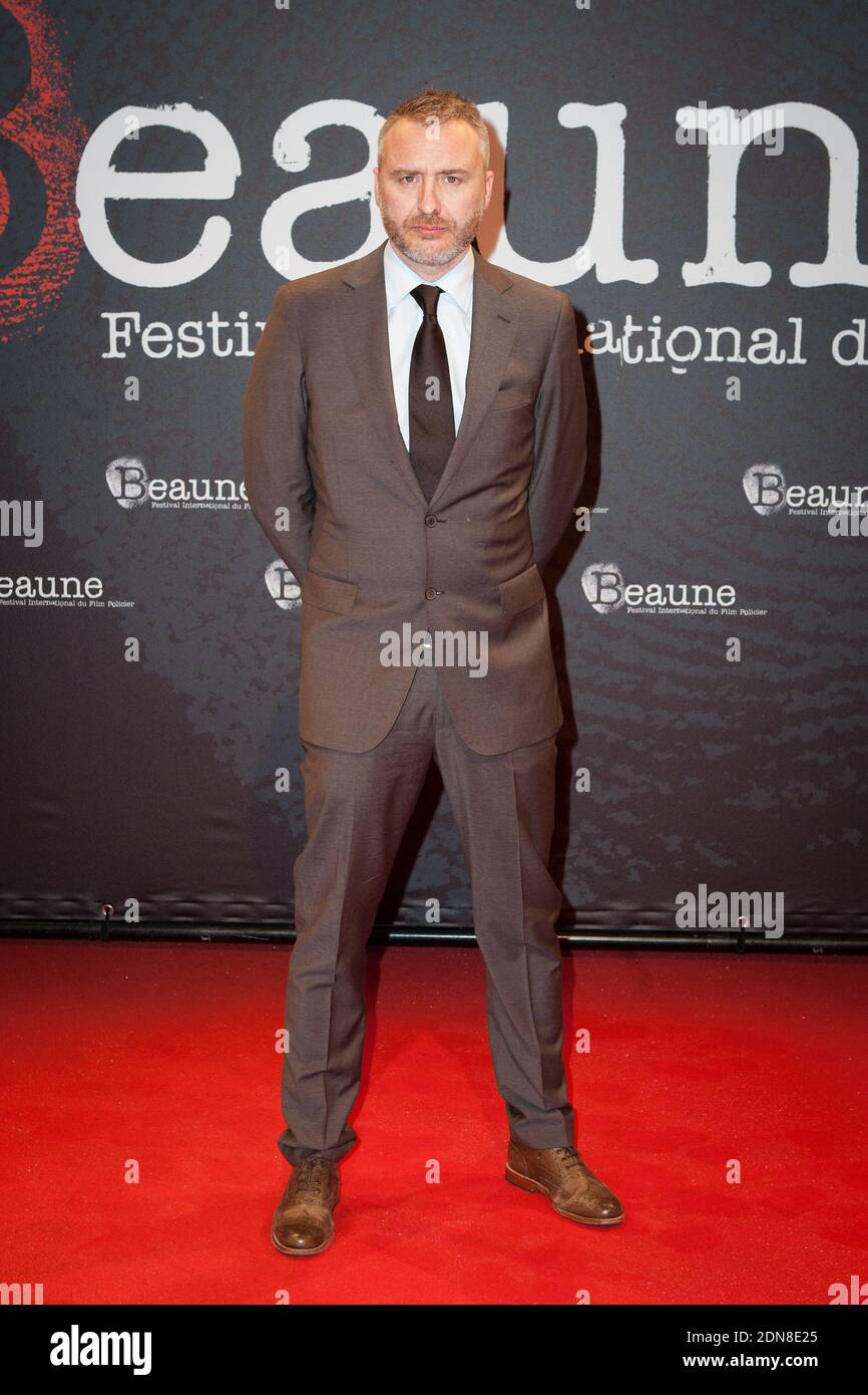 Gerald Johnson (Hyena) bei der Abschlussfeier des 7. Thriller Film Festivals (Festival International du Film Policier) in Beaune, Frankreich, am 28. März 2015. Foto von Audrey Poree/ABACAPRESS.COM Stockfoto