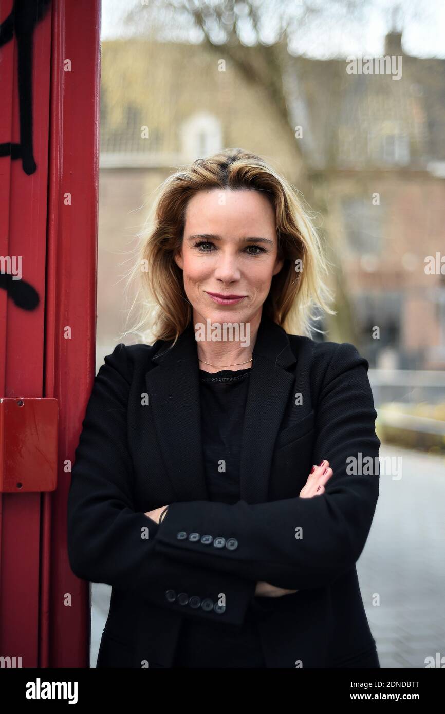 Geraldine Danon posiert während des Festivals 2 Valenciennes, Frankreich am 24. März 2015. Foto von Nicolas Briquet/ABACAPRESS.COM Stockfoto