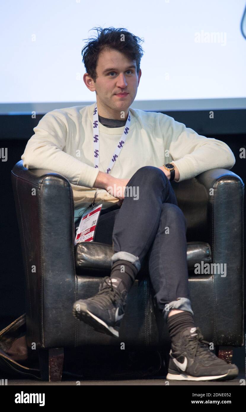Harry Melling, qui interprête le rôle de Dudley Dursley dans la célèbre saga Harry Potter - 19EME PARIS MANGA & SCI-FI SHOW A PARIS Photo by Nasser Berzane/ABACAPRESS.COM Stockfoto