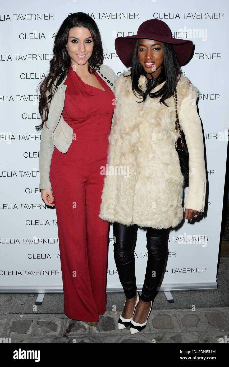 Ludivine Sagna und Hapsatou Sy bei der Clelia Tavernier Party in Paris, Frankreich, am 03. März 2015. Foto von Aurore Marechal/ABACAPRESS.COM Stockfoto