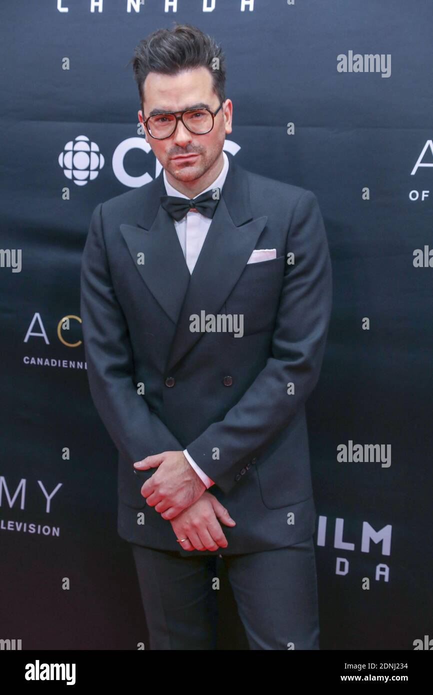 Daniel Levy nimmt an der Canadian Screen Awards Broadcast Gala 2019 in der Meridian Hall in Toronto Teil. Stockfoto
