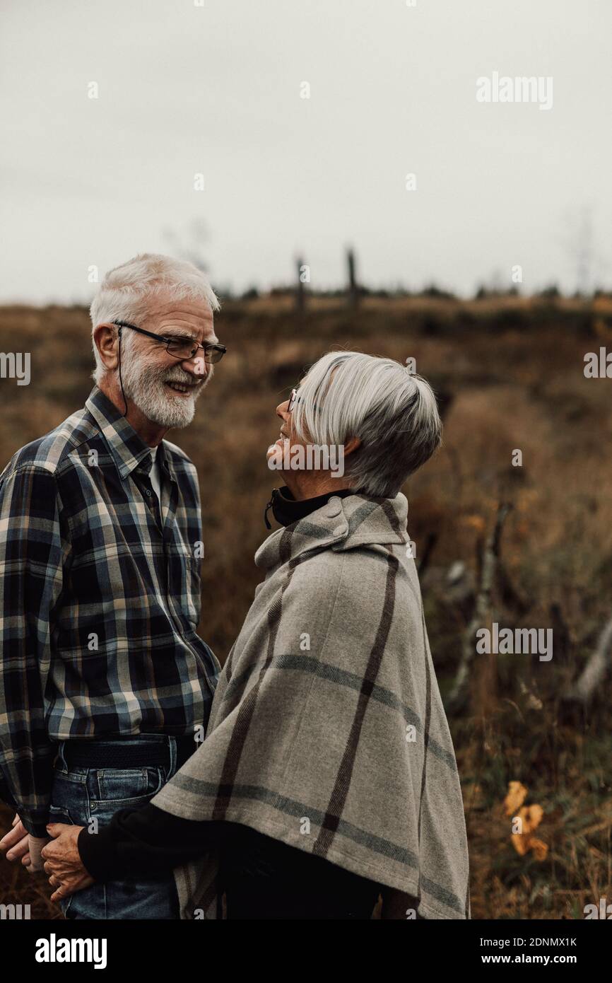 Senior paar zusammen Stockfoto