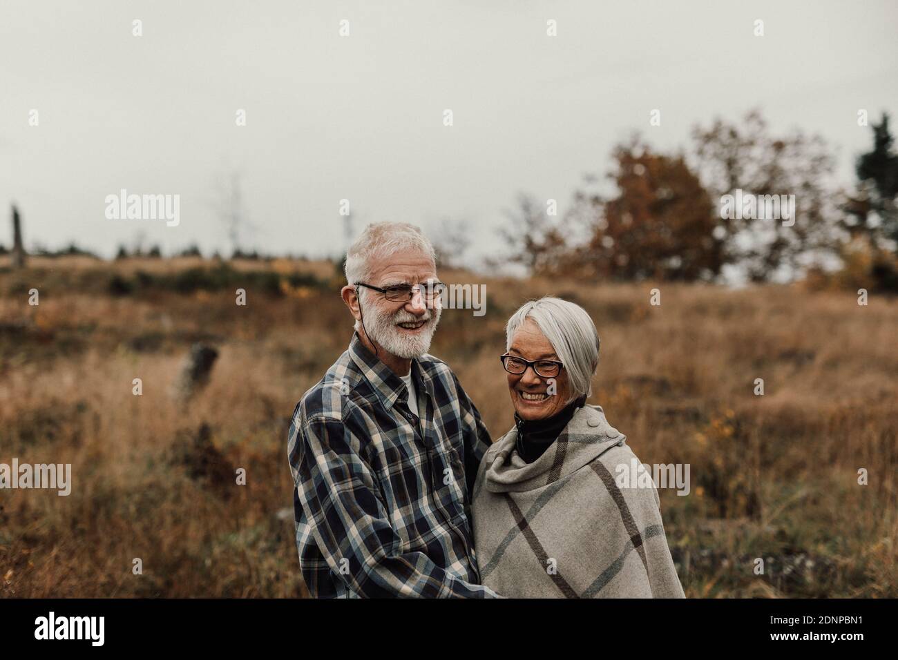 Senior paar zusammen Stockfoto